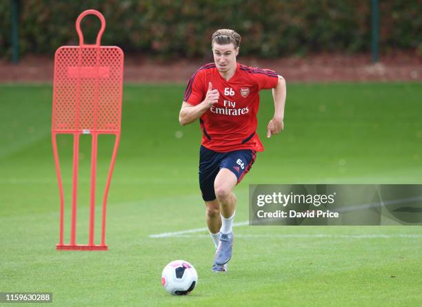 Ben Sheaf of Arsenal during the Arsenal U23 Training Session at London Colney on July 02, 2019 in St Albans, England.