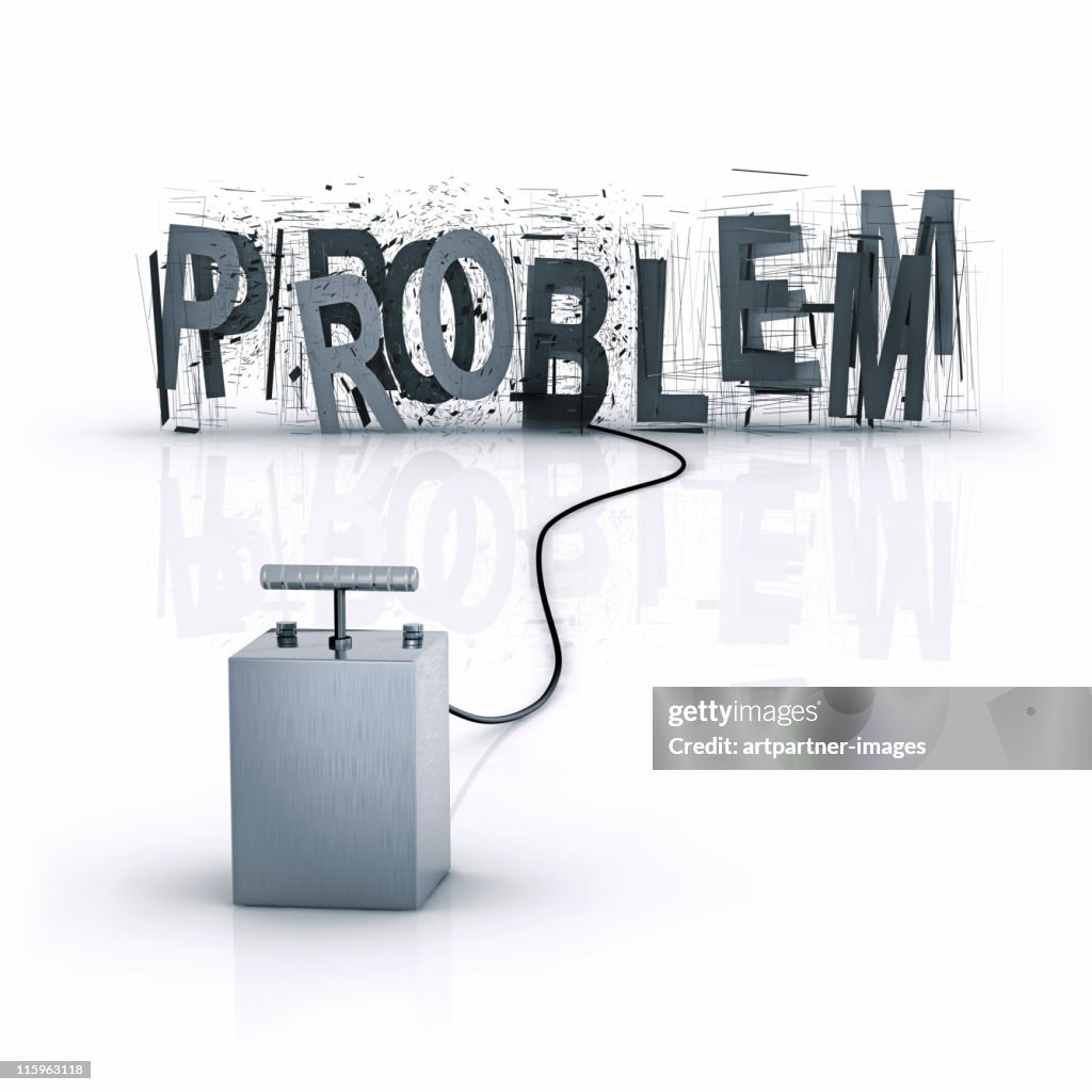Problem Exploding Detonator And An Exploding Problem High-Res Stock Photo - Getty Images