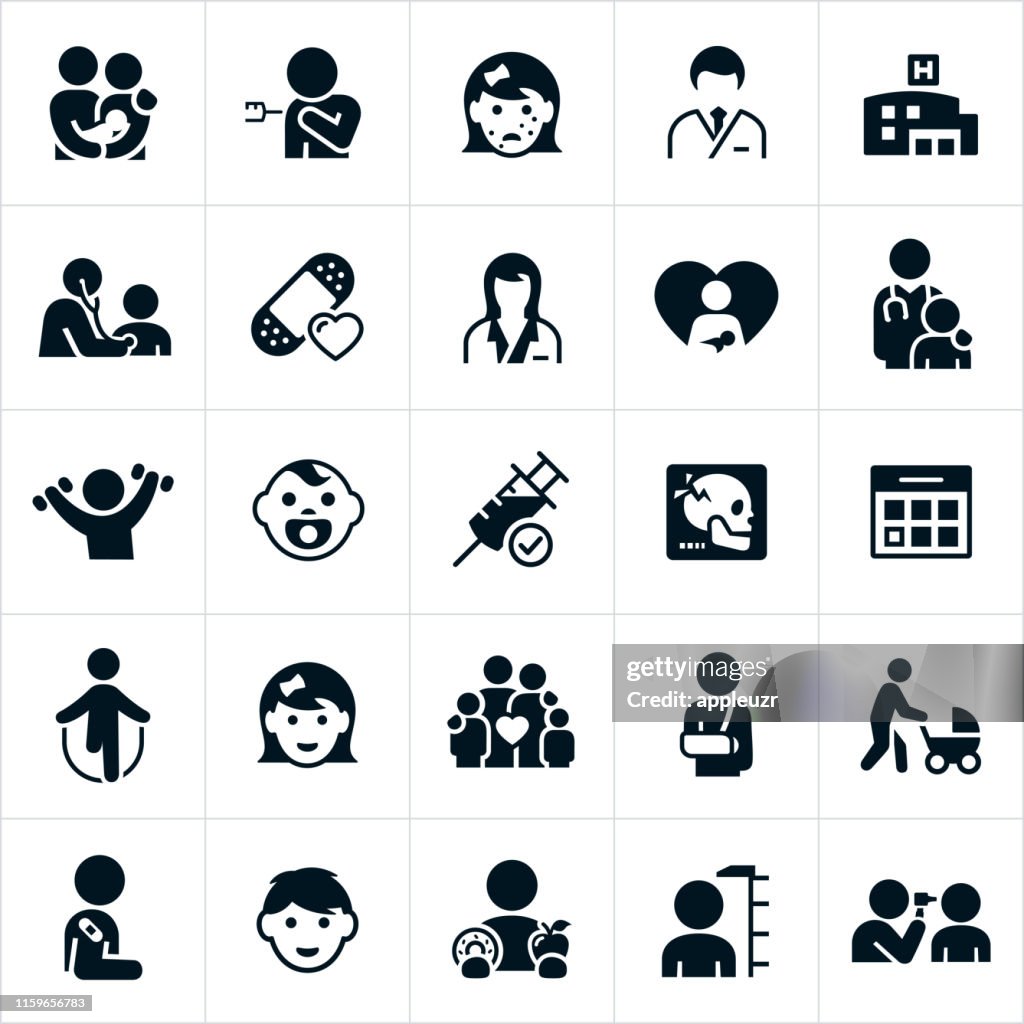 Pediatrics Icons