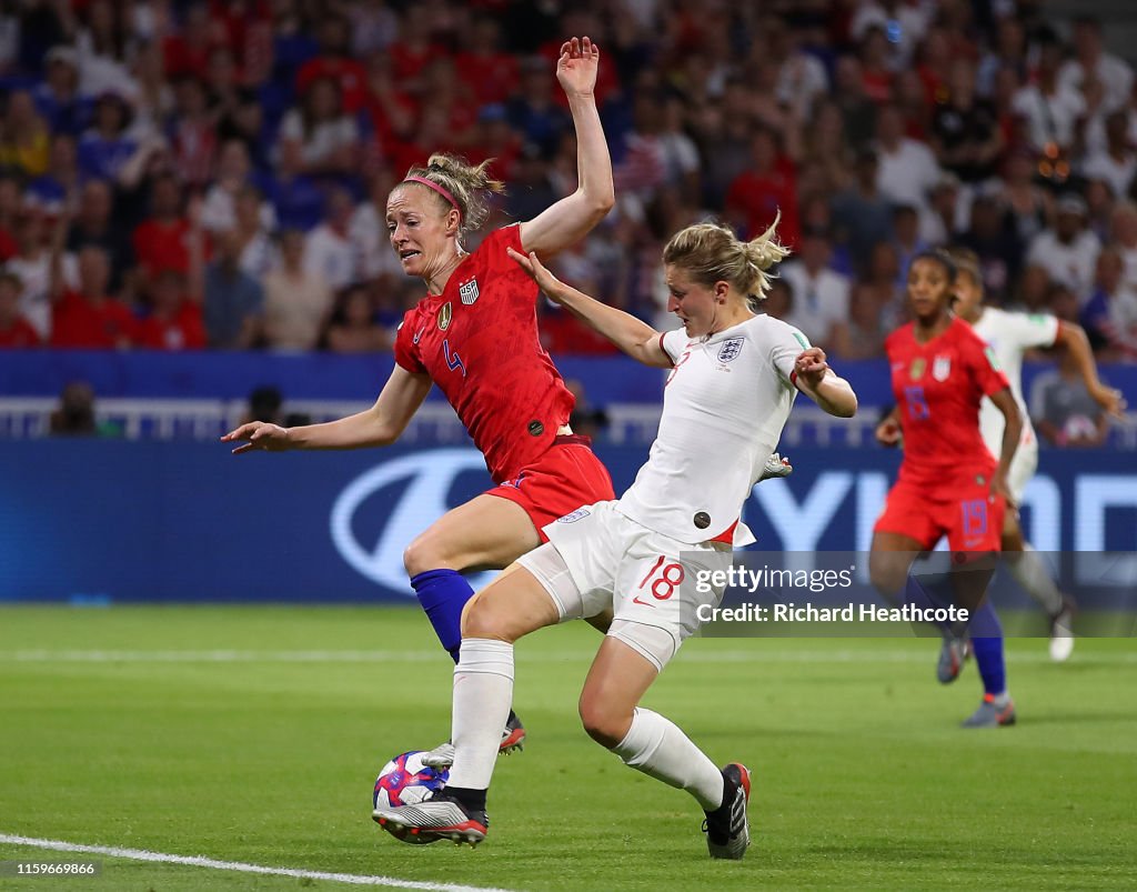 England v USA: Semi Final - 2019 FIFA Women's World Cup France