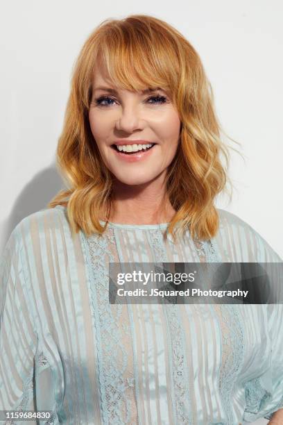 Marg Helgenberger of CBS's 'All Rise' poses for a portrait during the 2019 Summer Television Critics Association Press Tour at The Beverly Hilton...