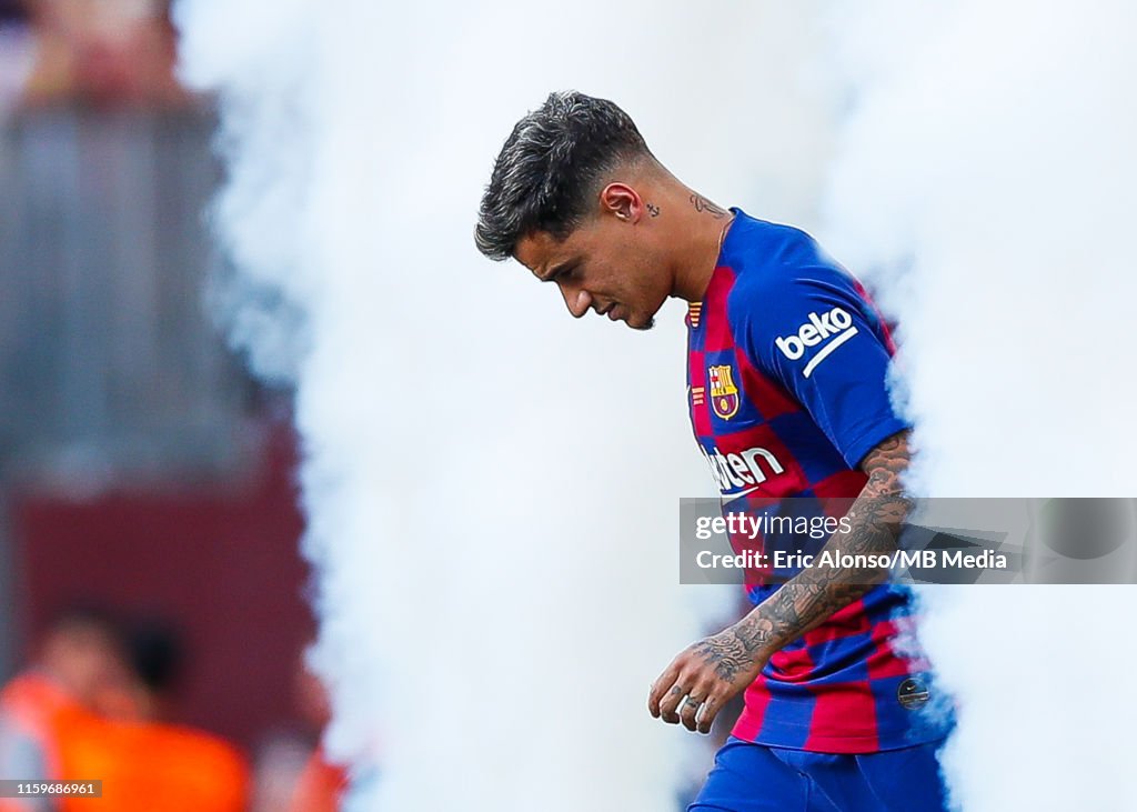 FC Barcelona v Arsenal - Pre-Season Friendly