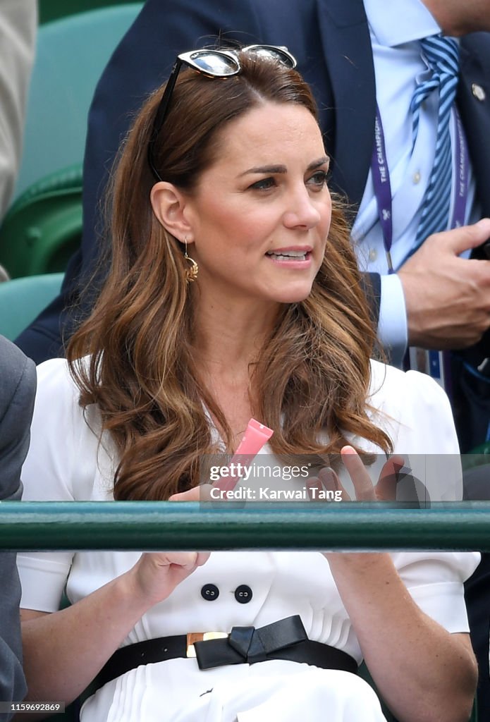 Celebrities Attend Wimbledon 2019