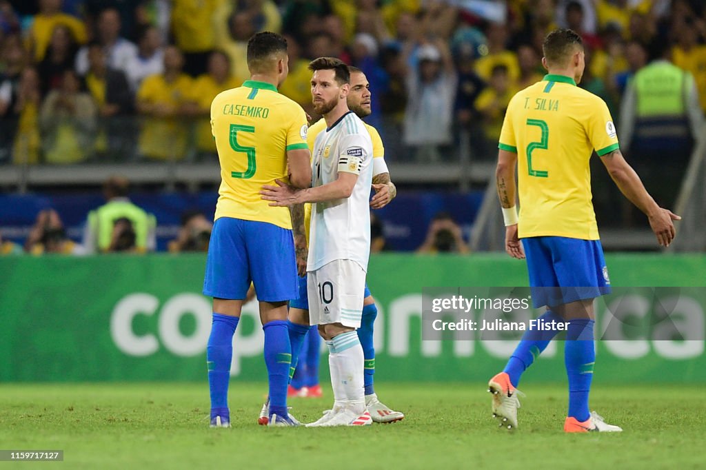 Brazil v Argentina: Semi Final - Copa America Brazil 2019