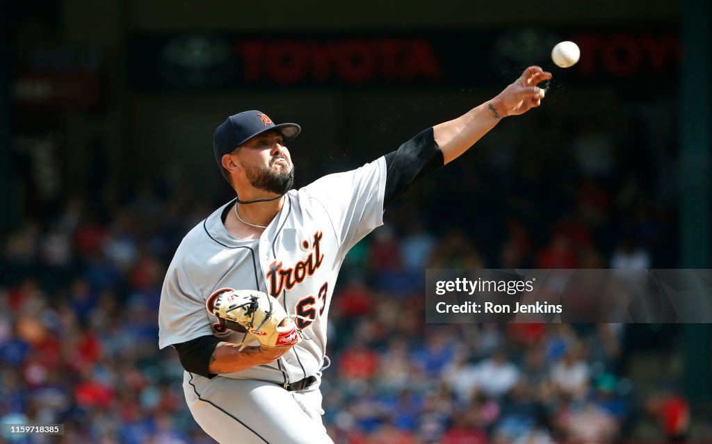 Detroit Tigers  v Texas Rangers