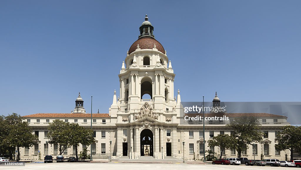 Pasadena City Hall panorama