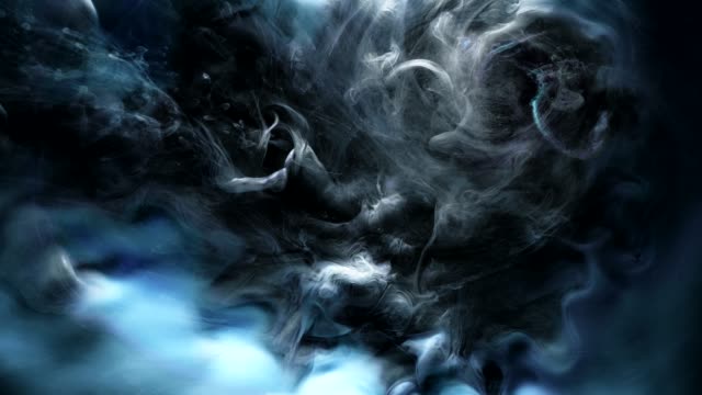 ink swirl menacing dark motion cloud animation