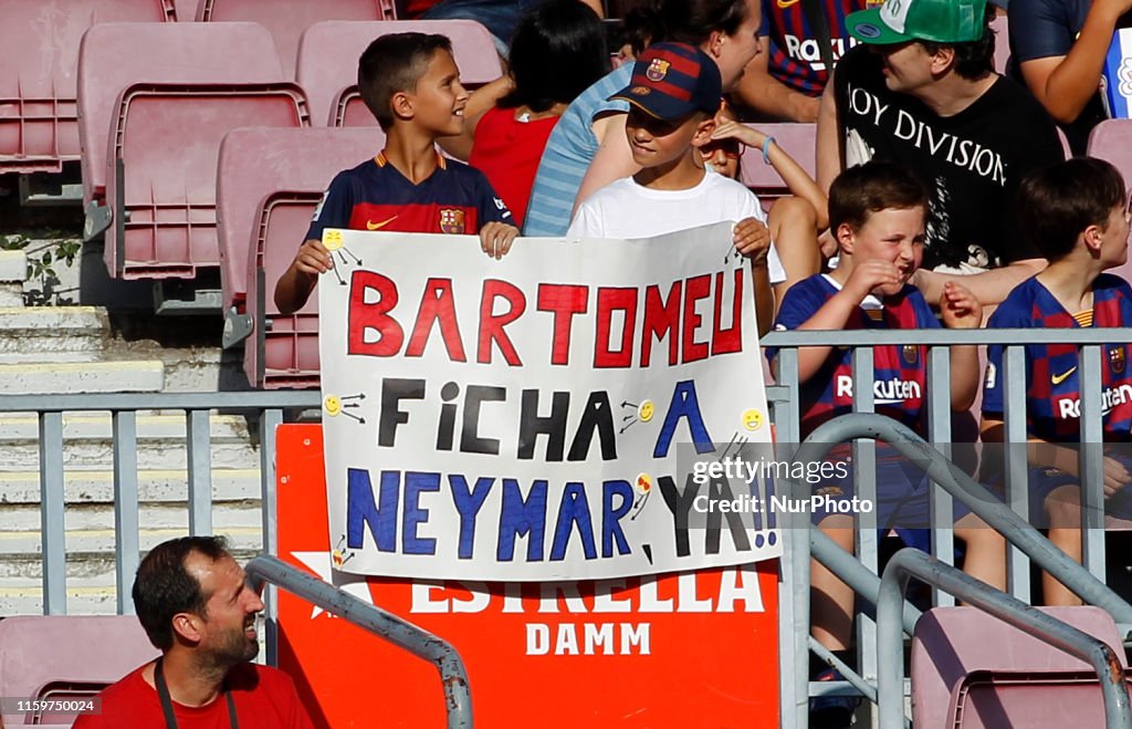 FC Barcelona v Arsenal - Pre-Season Friendly