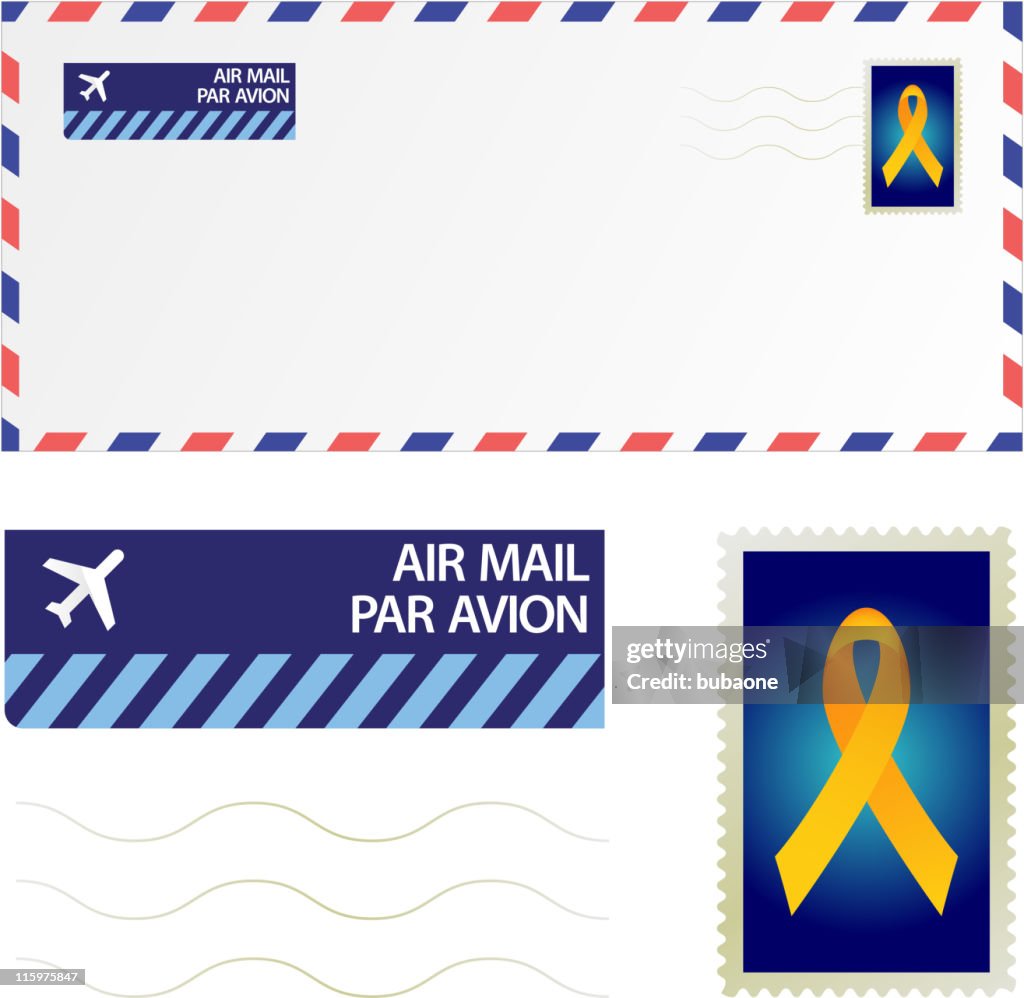 Royalty free vector Airmail
