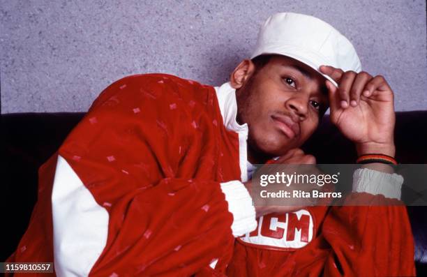 Portrait of American rapper LL Cool J , New York, 1988.