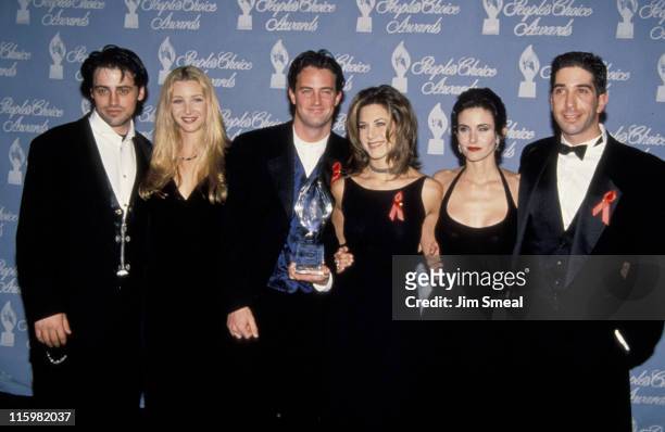 Matt LeBlanc, Lisa Kudrow, Matthew Perry, Jennifer Aniston, Courteney Cox and David Schwimmer