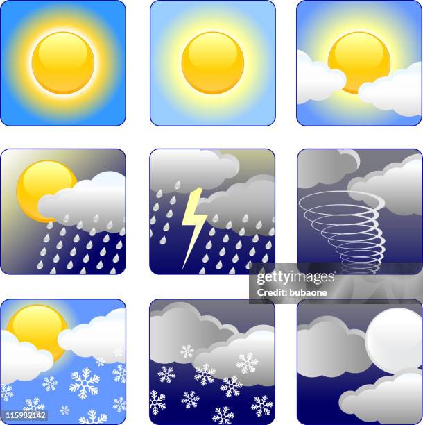 ilustraciones, imágenes clip art, dibujos animados e iconos de stock de arte vectorial sin royalties de meteorológica - erupción solar