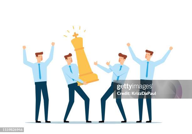 leadership - challenge accepted stock illustrations