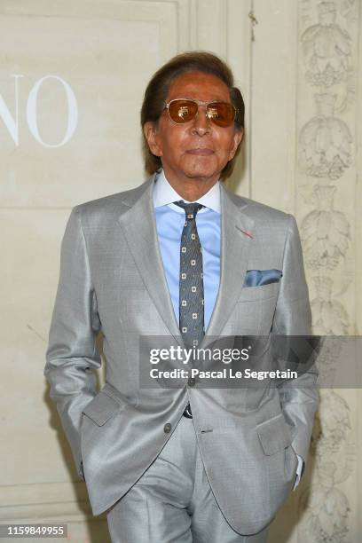 Valentino Garavani attends the Valentino Haute Couture Fall/Winter 2019 2020 show as part of Paris Fashion Week on July 03, 2019 in Paris, France.