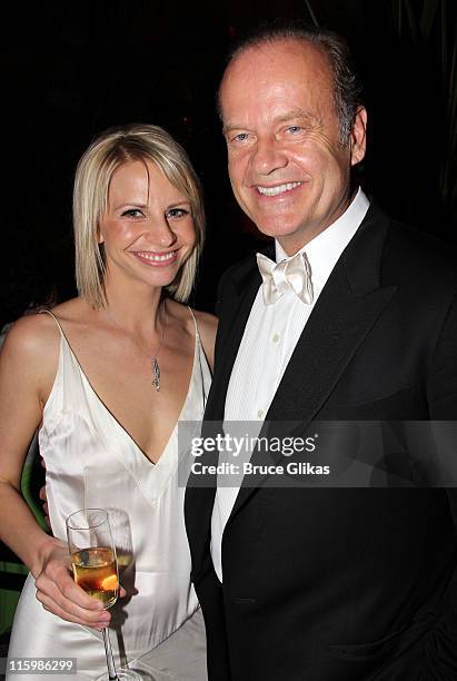 Kayte Walsh and Kelsey Grammer attend the party following the 65th Annual Tony Awards at The Plaza Hotel on June 12, 2011 in New York City.