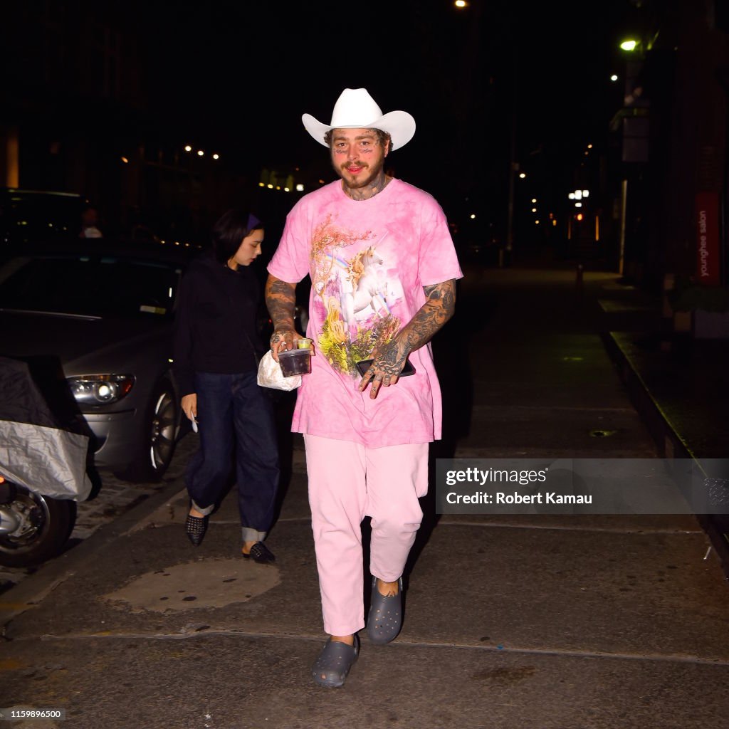Celebrity Sightings in New York City - August 4, 2019