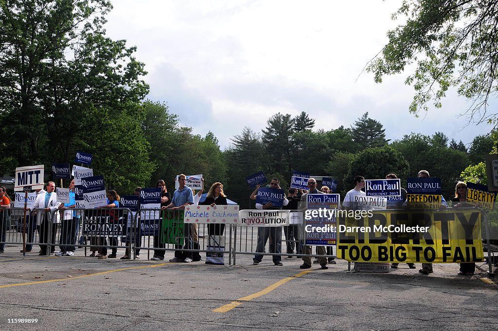 Candidates Attend First GOP Primary Debate Of 2012 Presidential Race