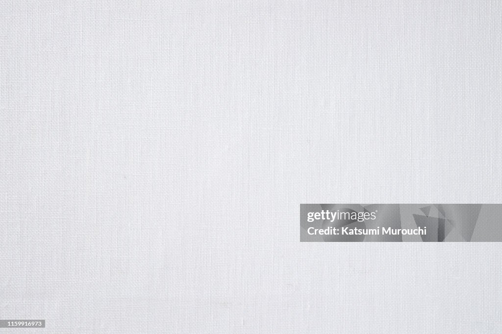 White cloth texture background