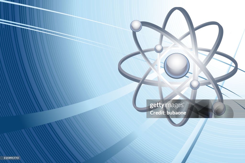 Atom abstract Background