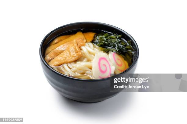 kitsune udon - udon photos et images de collection
