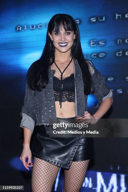 Ligia Uriarte poses for photos during 'Sin Miedo a la Verdad' Presents Season 2 at Televisa San Angel on July 3, 2019 in Mexico City, Mexico.