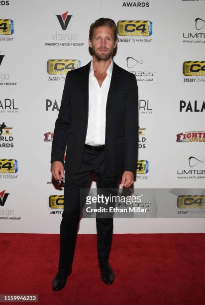 Actor Matt Barr attends the 11th annual Fighters Only World MMA Awards at Palms Casino Resort on July 3, 2019 in Las Vegas, Nevada.