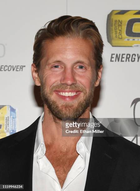 Actor Matt Barr attends the 11th annual Fighters Only World MMA Awards at Palms Casino Resort on July 3, 2019 in Las Vegas, Nevada.