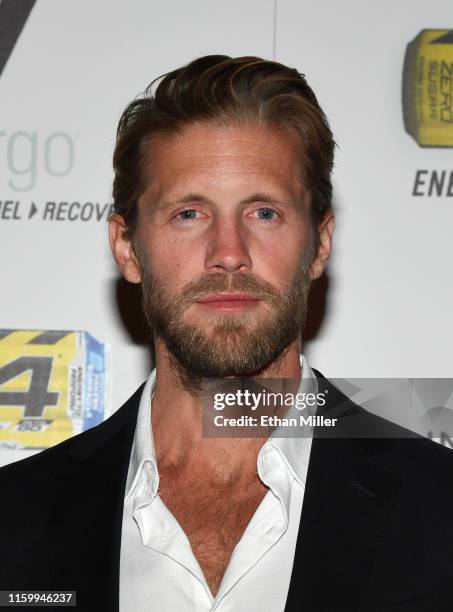 Actor Matt Barr attends the 11th annual Fighters Only World MMA Awards at Palms Casino Resort on July 3, 2019 in Las Vegas, Nevada.