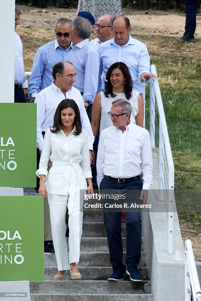 Queen Letizia Of Spain Attends The Training of The Rugby 7 Female National Team