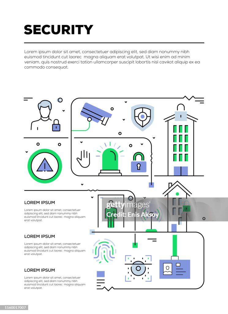 Security Infographic Design High-Res Vector Graphic - Getty Images