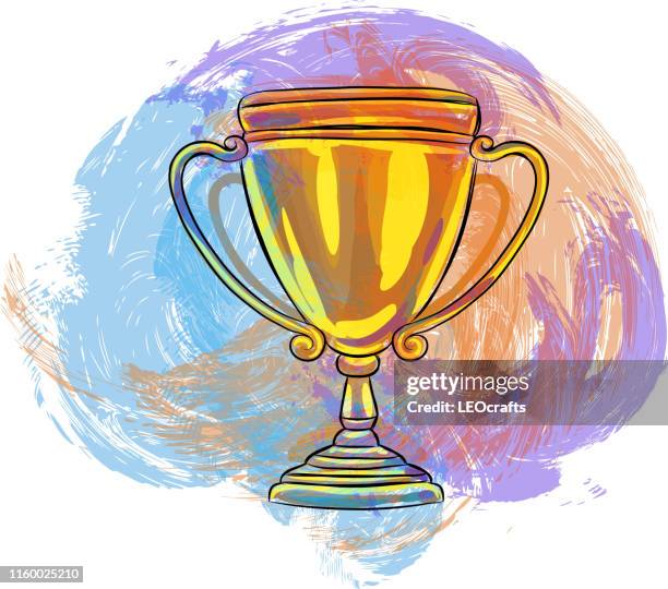Trophy Drawinf Trophy Vector Art Photos and Premium High Res Pictures - Getty Images