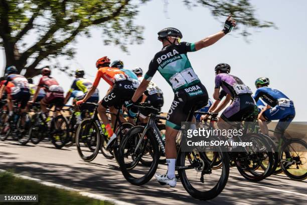 Peter Sagan in action during the Men's Elite Road Cycling Race at National Cycling Championships of Czech republic and Slovakia 2019.