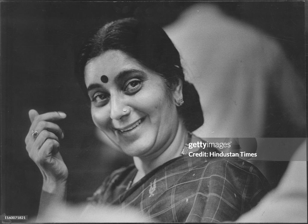 Archival Images Of Sushma Swaraj, Former Foreign Minister And BJP Stalwart Who Passes Away at 67 After Heart Attack