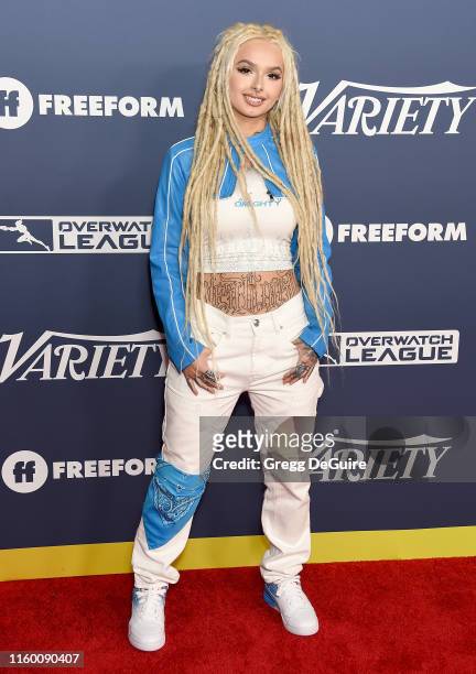 Zhavia Ward attends Variety's Power Of Young Hollywood at The H Club Los Angeles on August 6, 2019 in Los Angeles, California.