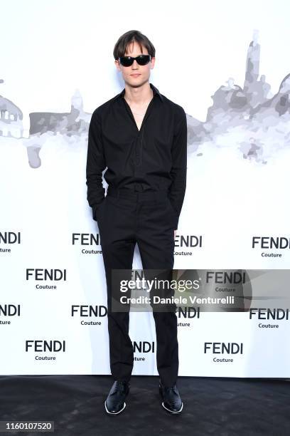 Christian Coppola attends the Cocktail at Fendi Couture Fall Winter 2019/2020 on July 04, 2019 in Rome, Italy.