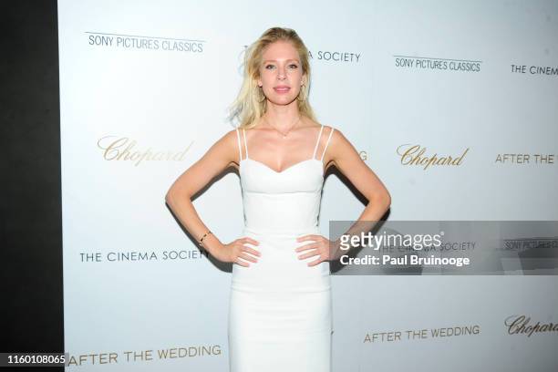 Desiree Gallas attends Chopard And The Cinema Society Host A Special Screening Of Sony Pictures Classics' "After The Wedding" at Regal Essex Crossing...