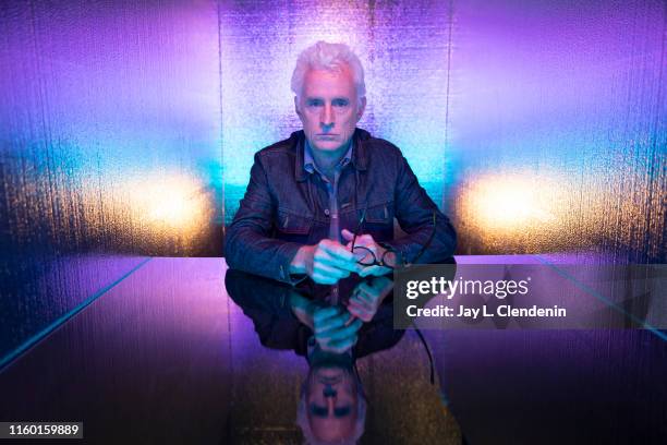 Actor John Slattery of 'Next' is photographed for Los Angeles Times at Comic-Con International on July 19, 2019 in San Diego, California. PUBLISHED...