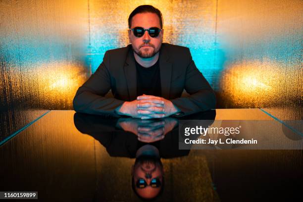 Actor Michael Mosley of 'Next' is photographed for Los Angeles Times at Comic-Con International on July 19, 2019 in San Diego, California. PUBLISHED...