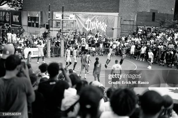 30th Dyckman Tournament: View of action during tournament at Monsignor Kett Playground in Dyckman Park. Over 100 teams compete across nine age groups...