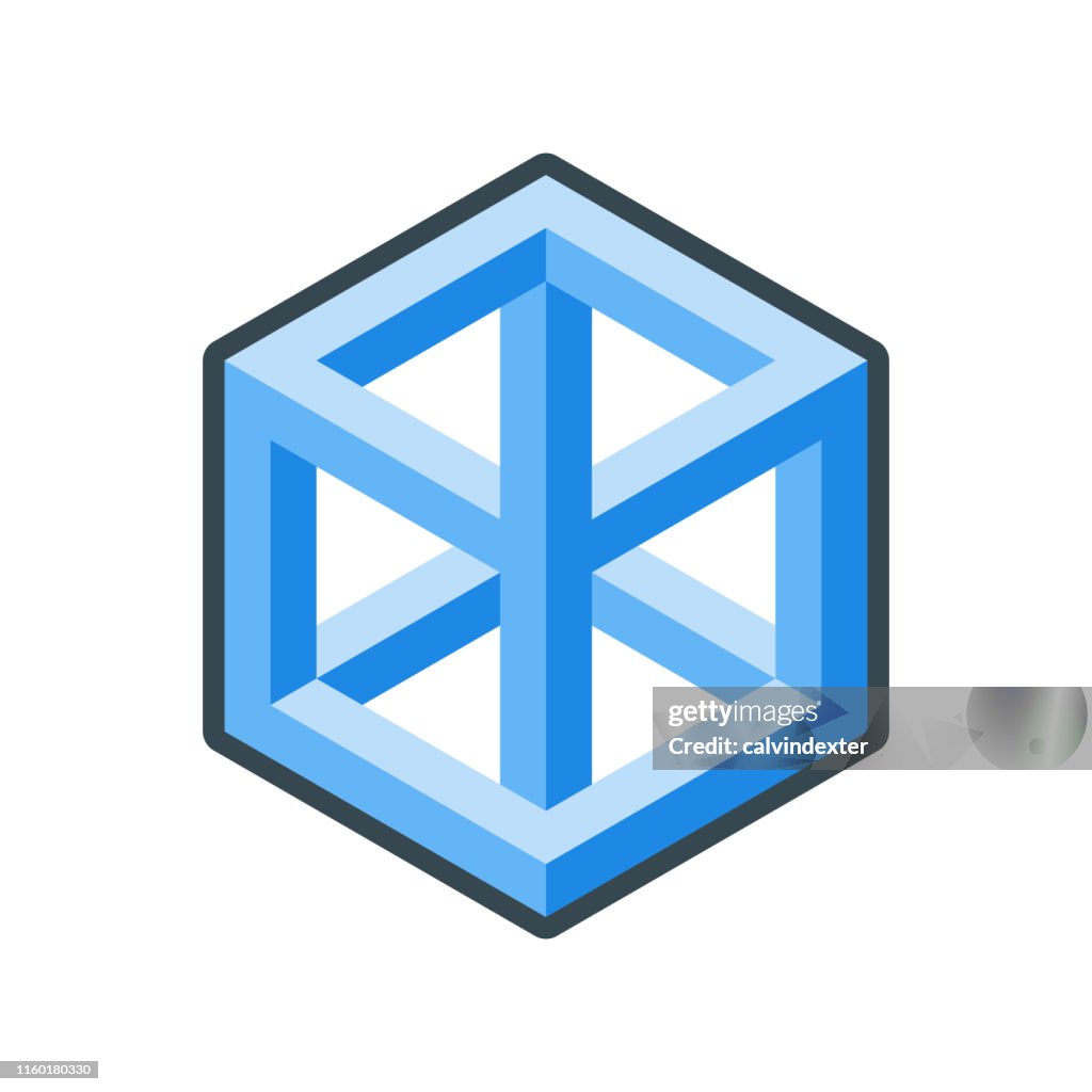 Impossible Math Shape Impossible Geometry Shape High-Res Vector Graphic - Getty Images