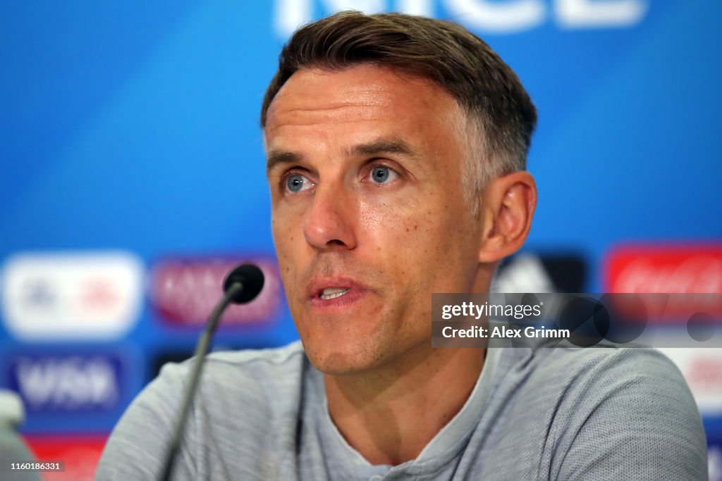 England Press Conference & Training - FIFA Women's World Cup France 2019