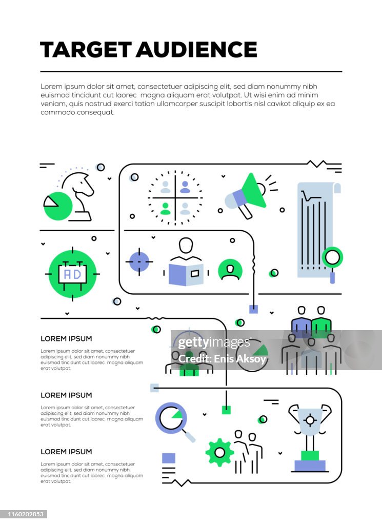 Target For Design Target Audience Infographic Design High-Res Vector Graphic - Getty Images