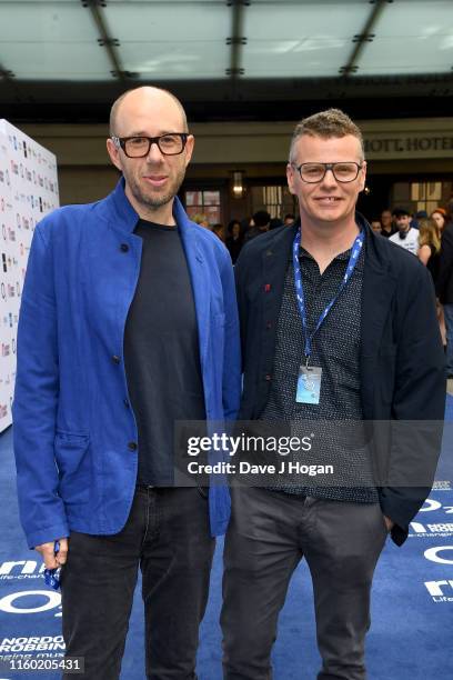 Tom Rowlands and Ed Simons of The Chemical Brothers attend the Nordoff Robbins O2 Silver Clef Awards 2019 at Grosvenor House on July 05, 2019 in...