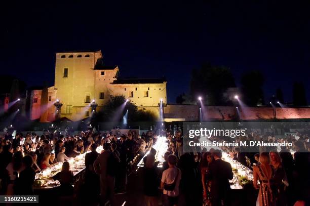 General view at the Fendi Couture Fall Winter 2019/2020 Dinner on July 04, 2019 in Rome, Italy.