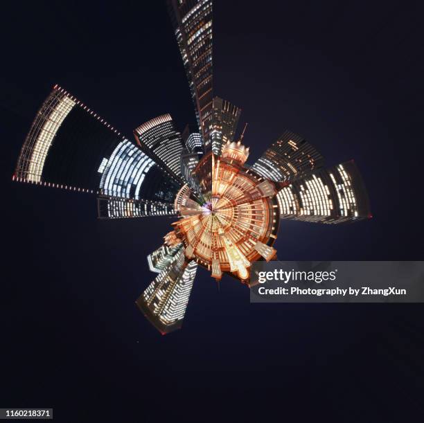 tokyo station at night, japan. - 360 globe stock pictures, royalty-free photos & images