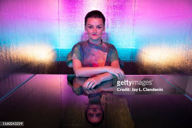 Actress Alison Wright of 'Snowpiercer' is photographed for Los Angeles Times at Comic-Con International on July 20, 2019 in San Diego, California....