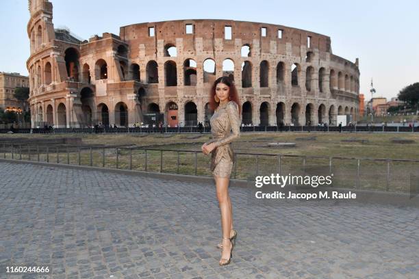 Zendaya attends the Fendi Couture Fall Winter 2019/2020 Dinner on July 04, 2019 in Rome, Italy.