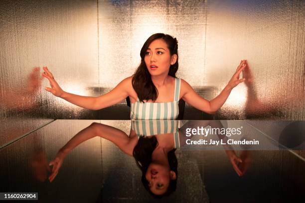 Actress Karen Fukuhara of 'The Boys' are photographed for Los Angeles Times at Comic-Con International on July 20, 2019 in San Diego, California....