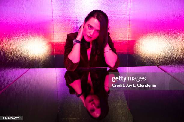 Actress Katie McGrath of 'Supergirl' is photographed for Los Angeles Times at Comic-Con International on July 20, 2019 in San Diego, California....