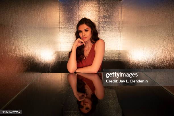 Actress Nicole Maines of 'Supergirl' is photographed for Los Angeles Times at Comic-Con International on July 20, 2019 in San Diego, California....